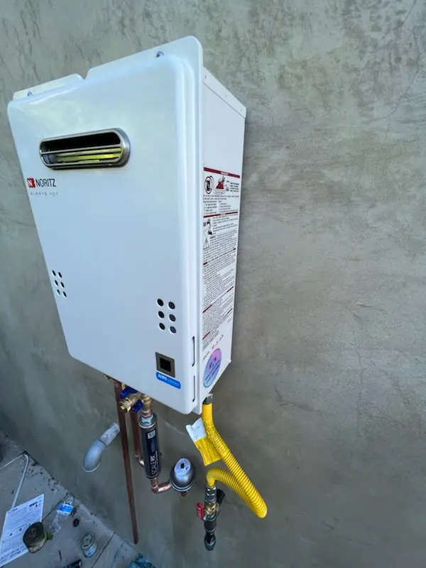 Tankless water heater installation for Boxborough homes